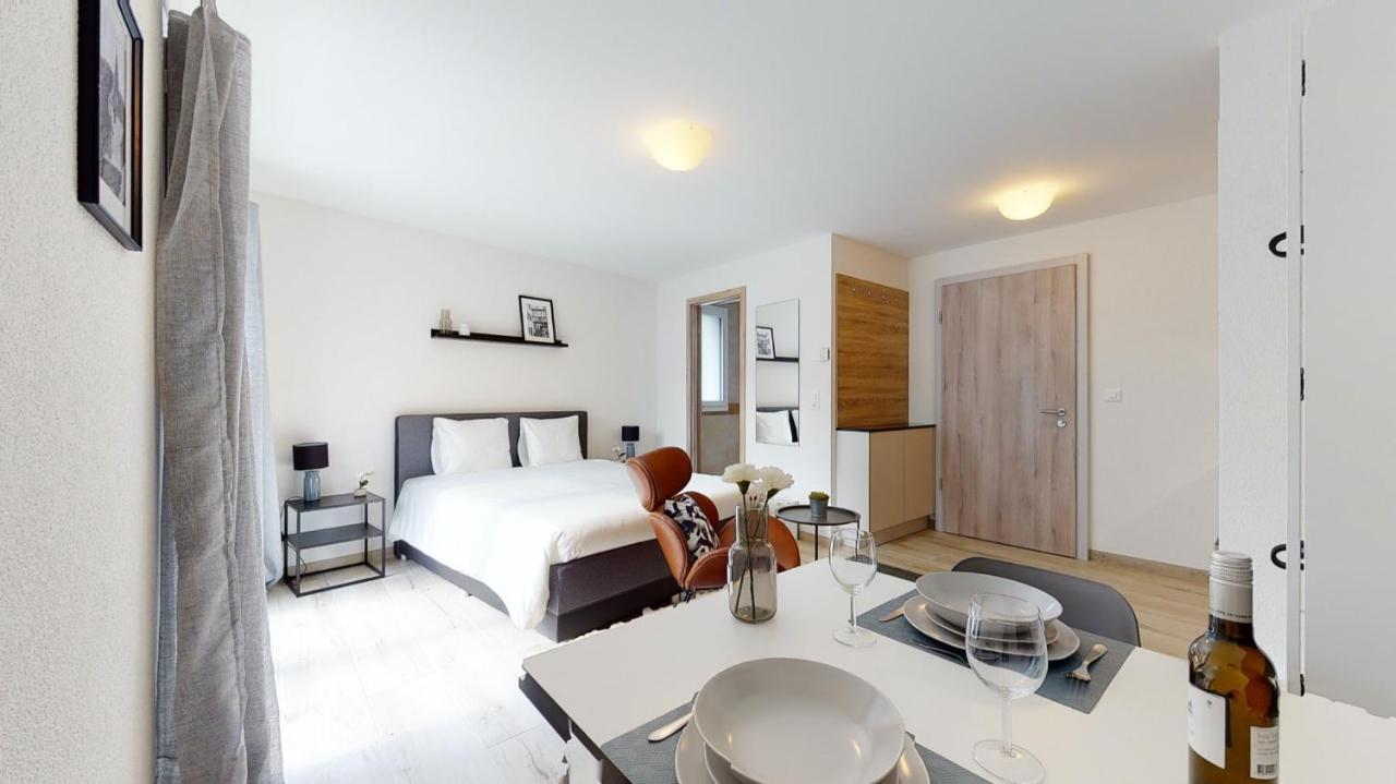 Furnished Apartments&Studios - Swiss Resort Aigle Exterior foto