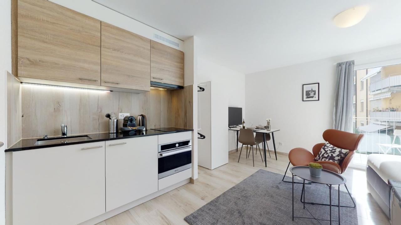 Furnished Apartments&Studios - Swiss Resort Aigle Exterior foto