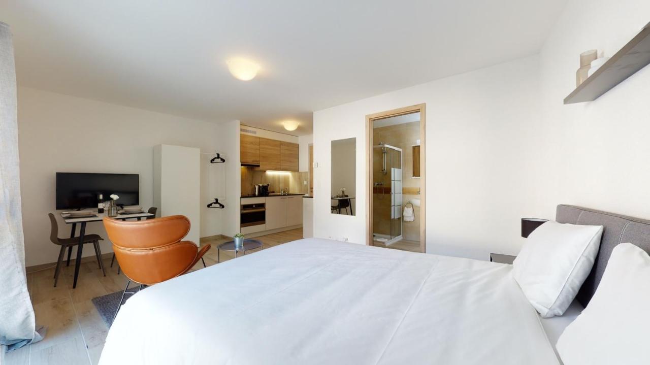 Furnished Apartments&Studios - Swiss Resort Aigle Exterior foto