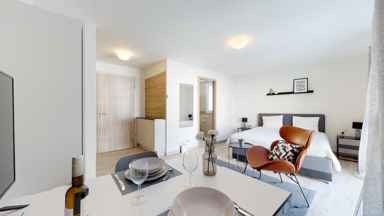 Furnished Apartments&Studios - Swiss Resort Aigle Exterior foto