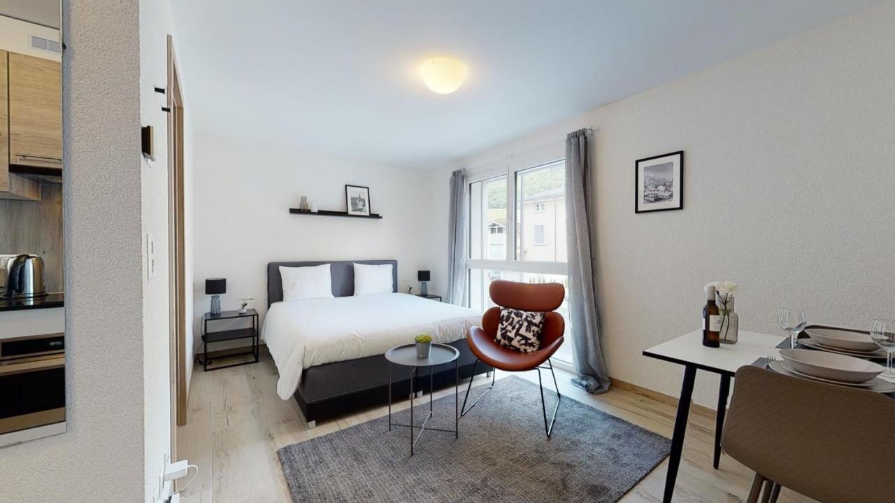 Furnished Apartments&Studios - Swiss Resort Aigle Exterior foto
