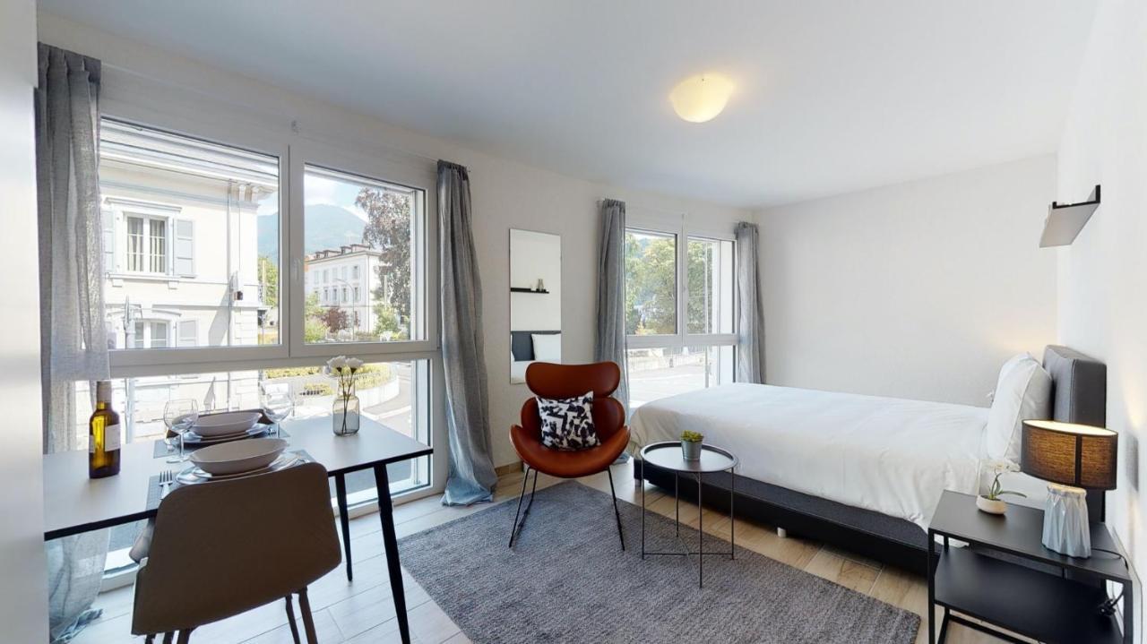 Furnished Apartments&Studios - Swiss Resort Aigle Exterior foto