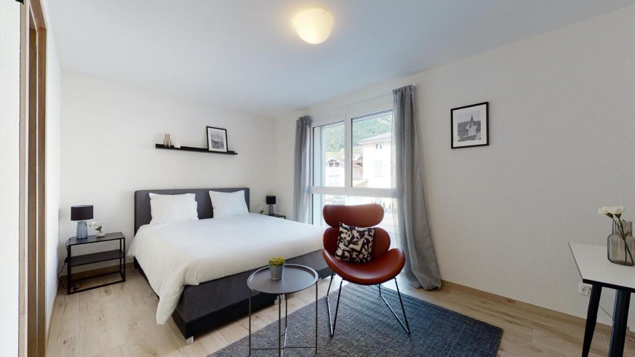 Furnished Apartments&Studios - Swiss Resort Aigle Exterior foto