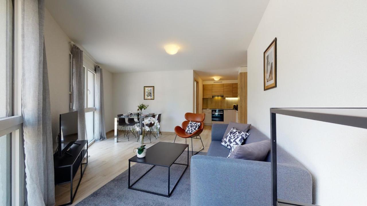 Furnished Apartments&Studios - Swiss Resort Aigle Exterior foto