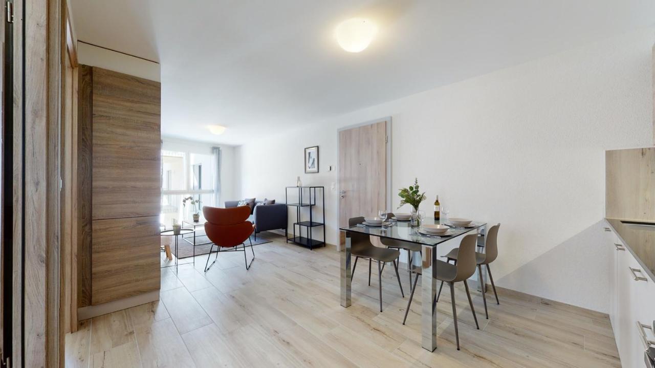 Furnished Apartments&Studios - Swiss Resort Aigle Exterior foto