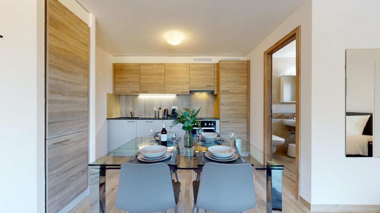 Furnished Apartments&Studios - Swiss Resort Aigle Exterior foto